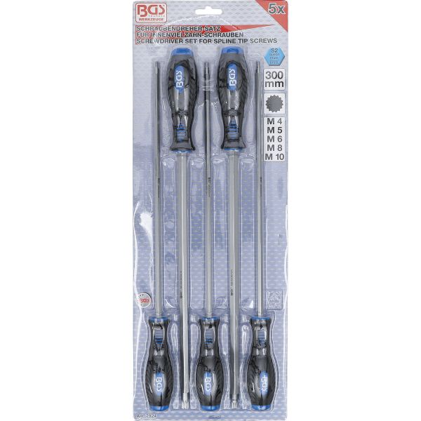 Screwdriver Set | Spline (for XZN) | 5 pcs.