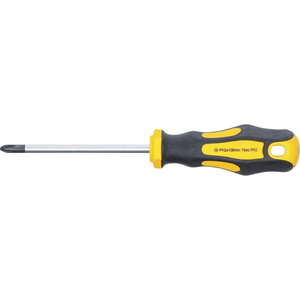 Screwdriver | Cross Slot PH2 | Blade Length 100 mm