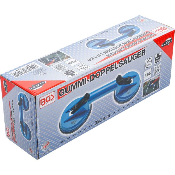 Gummi-Doppelsauger | ABS | Ø 120 mm | 325 mm