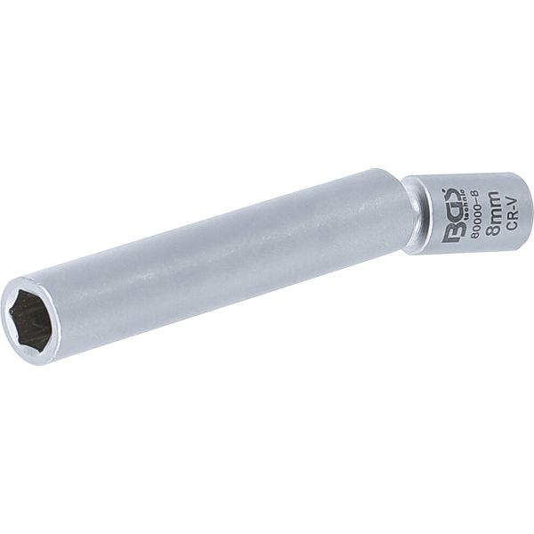 Swivel Glow & Spark Plug Socket | 6.3 mm (1/4") | 8 mm