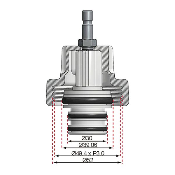 Adaptateur no 17 pour art. 8027, 8098 | pour BMW