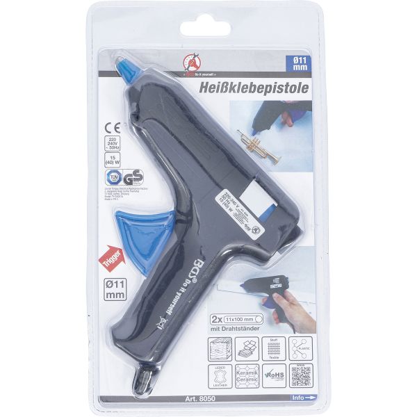 Hot Glue gun | Glue stick Ø 11 mm | 15 W