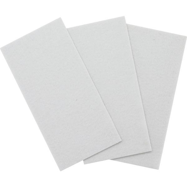 Felt Pad | Mats | white | 100 x 200 mm | 3 pcs.