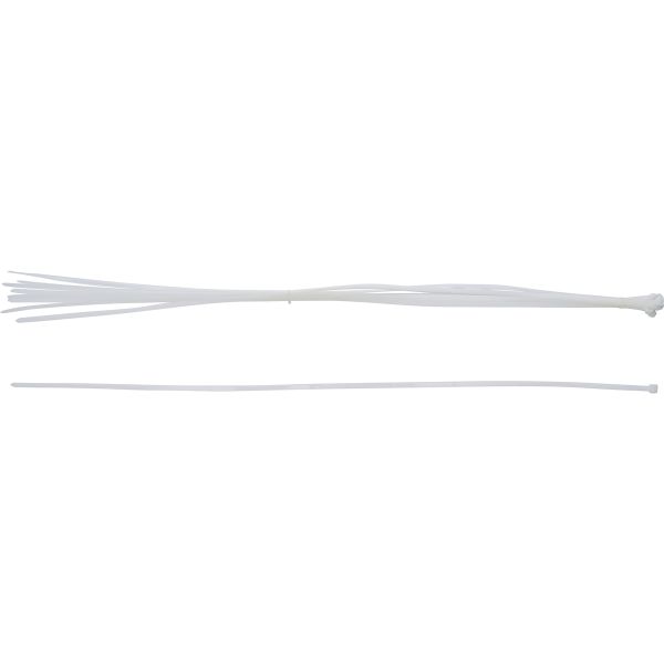 Kabelbinder-Sortiment | weiß | 8,0 x 1000 mm | 10-tlg.