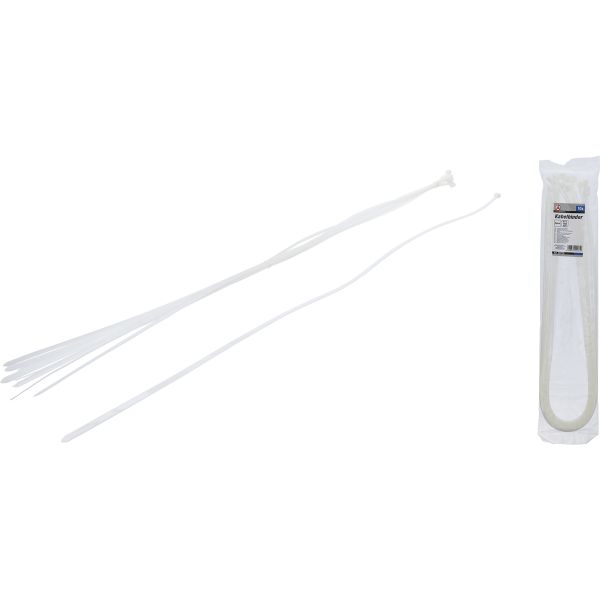 Cable Tie Assortment | white | 8.0 x 1000 mm | 10 pcs.