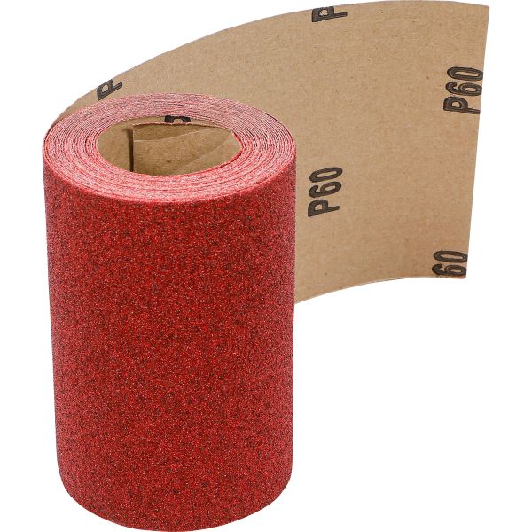 Rollo de papel abrasivo | 115 mm x 5 m | granulación 60
