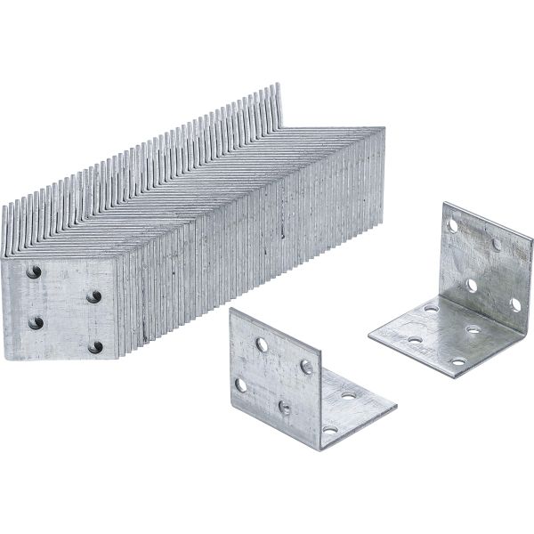 Winkelverbinder | 40 x 40 x 40 x 2 mm | Spar-Pack | 50 Stück