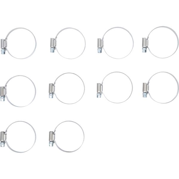 Hose Clamps | Stainless | 32 x 50 mm | 10 pcs.