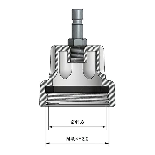 Adaptador 22 para BGS 8027, 8098 | para BMW