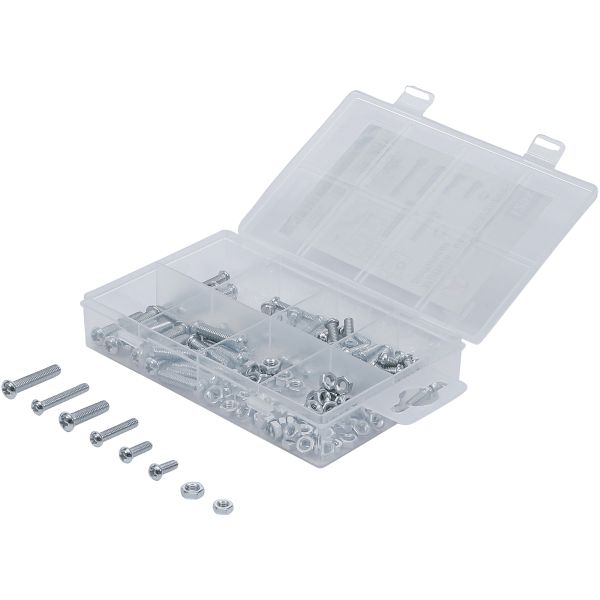 Nut and Screw Assortment | Metric | M4 / M5 | 126 pcs.