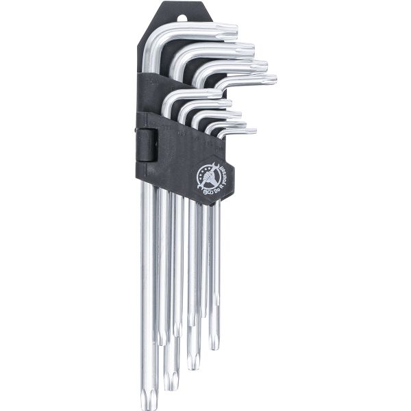 L-Type Wrench Set | long | T-Star (for Torx) T10 - T50 | 9 pcs.