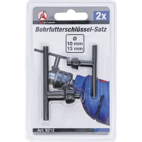 Bohrfutterschlüssel-Satz | Ø 10 / 13 mm | 2-tlg.