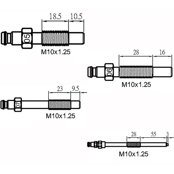 Compression Tester for Petrol and Diesel engines