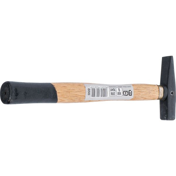 Machinist's Hammer | Wooden Handle | DIN 1041 | 100 g