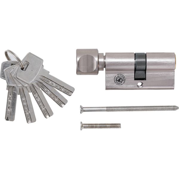 Security Cylinder Lock | with Rotary Knob | 60 mm