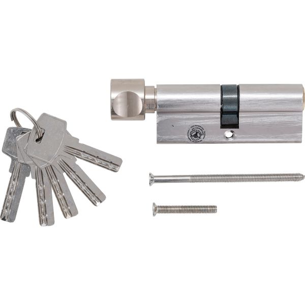 Security Cylinder Lock | with Rotary Knob | 80 mm