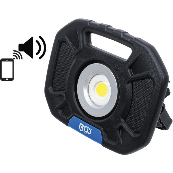 COB LED Work Flood Light | 40 W | with internal Speakers