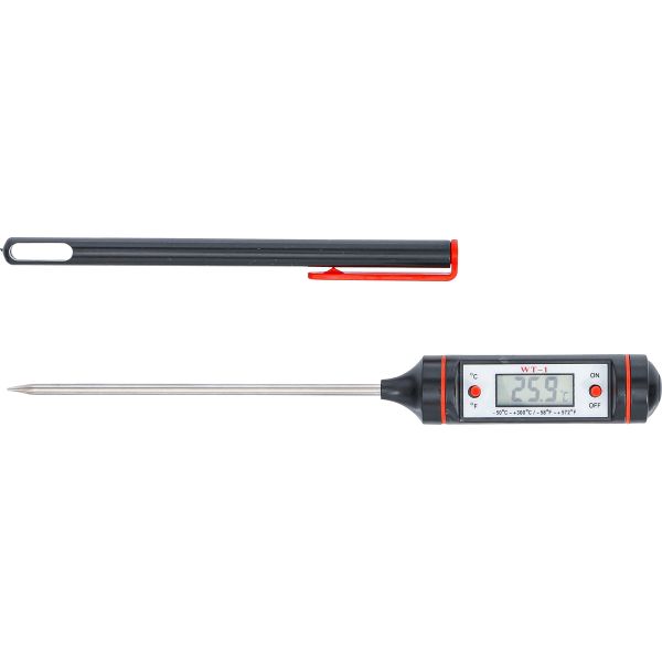 Digital Thermometer with Stainless Steel Sensor Probe