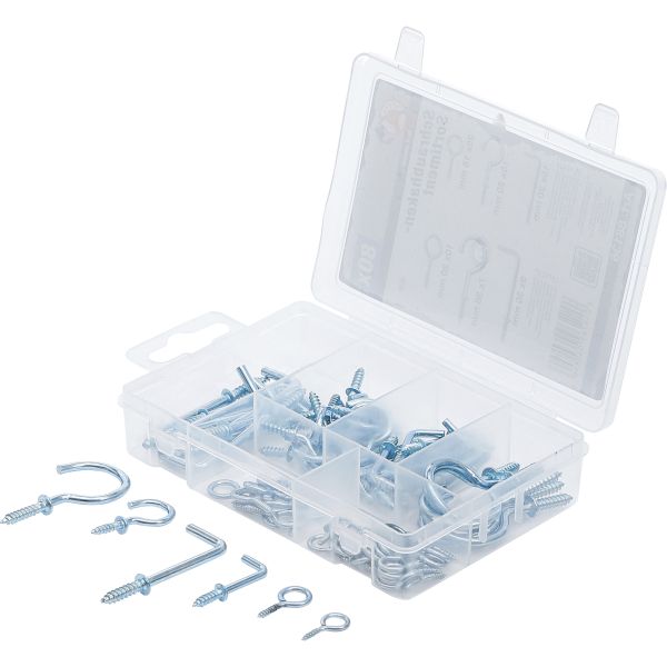 Screw Hook Assortment | 80 pcs.