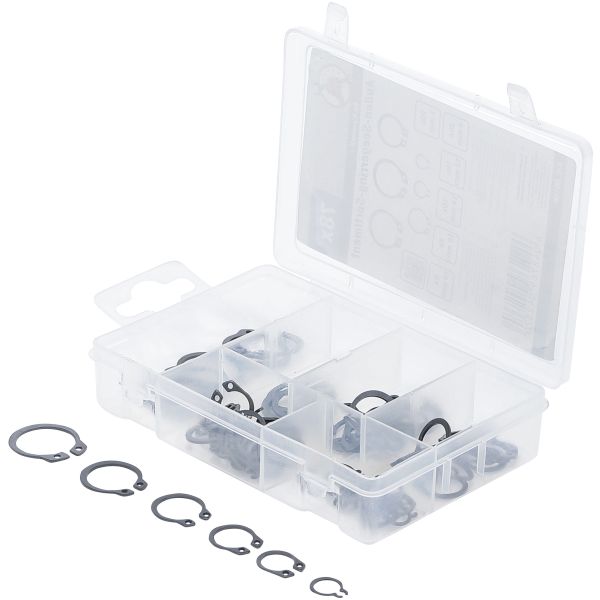 External Circlip Assortment | Ø 8 - 19 mm | 78 pcs.