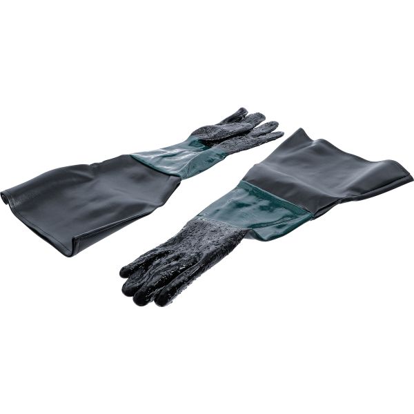 Guantes protectores de repuesto | para cabina de arenado neumática | para BGS 8717