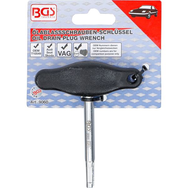 Oil Drain Plug Special Profile Wrench | for VAG