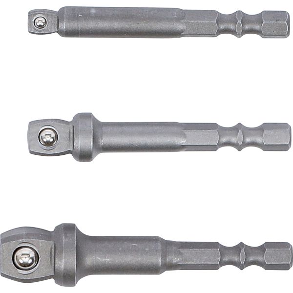 Bohrmaschinen-Kippadapter-Satz | Antrieb Außensechskant 6,3 mm (1/4") | 3-tlg.