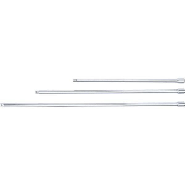 Extension Bar Set | 12.5 mm (1/2") | 450 / 600 / 750 mm | 3 pcs.