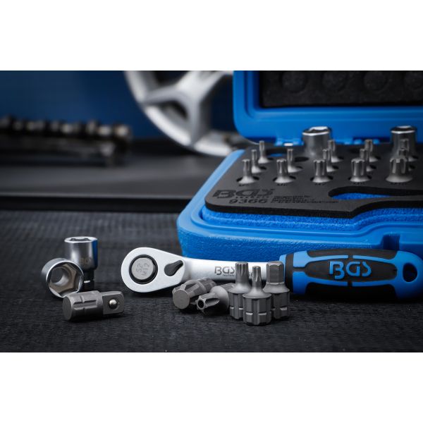 Push-through Bit and Socket Set | 44 pcs.