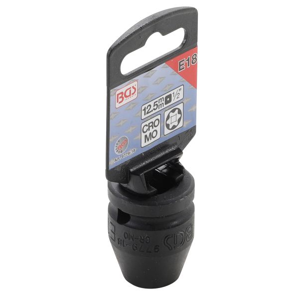 Impact Socket E-Star | 12.5 mm (1/2") Drive | E18