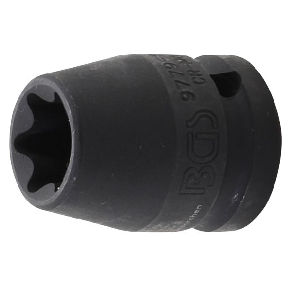 Llave de vaso de impacto E-Torx | 12,5 mm (1/2") | E20
