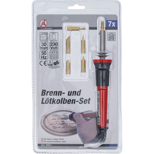 Burning and Soldering Iron incl. Accessories | 7 pcs.