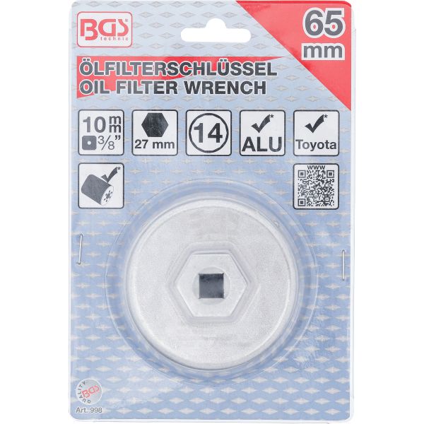 Oil Filter Wrench | 14-point | Ø 65 mm | for Toyota