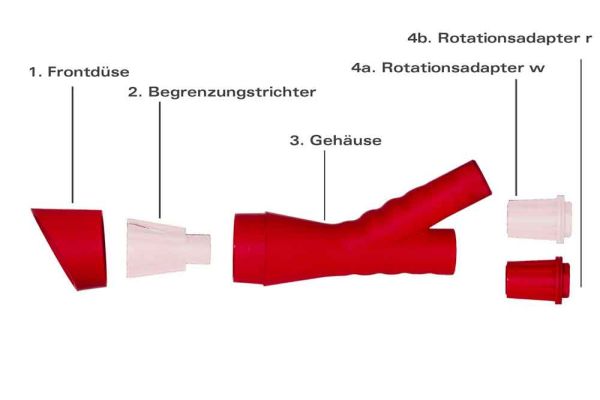 Rotador Z-300 - Adaptateur d'aspiration pour tous les modèles Tornador