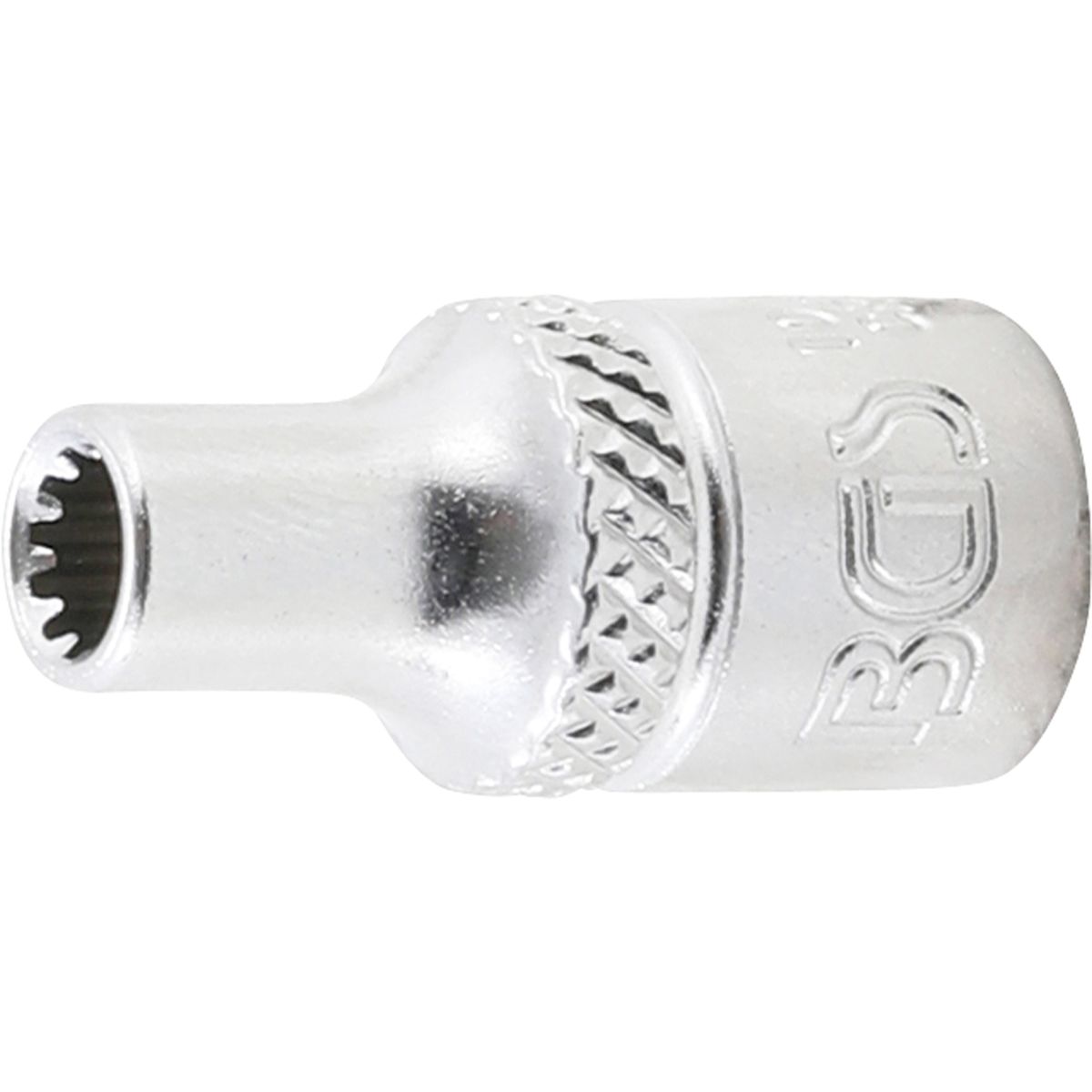 Socket, Gear Lock, deep | 6,3 mm (1/4") Drive | 4 mm