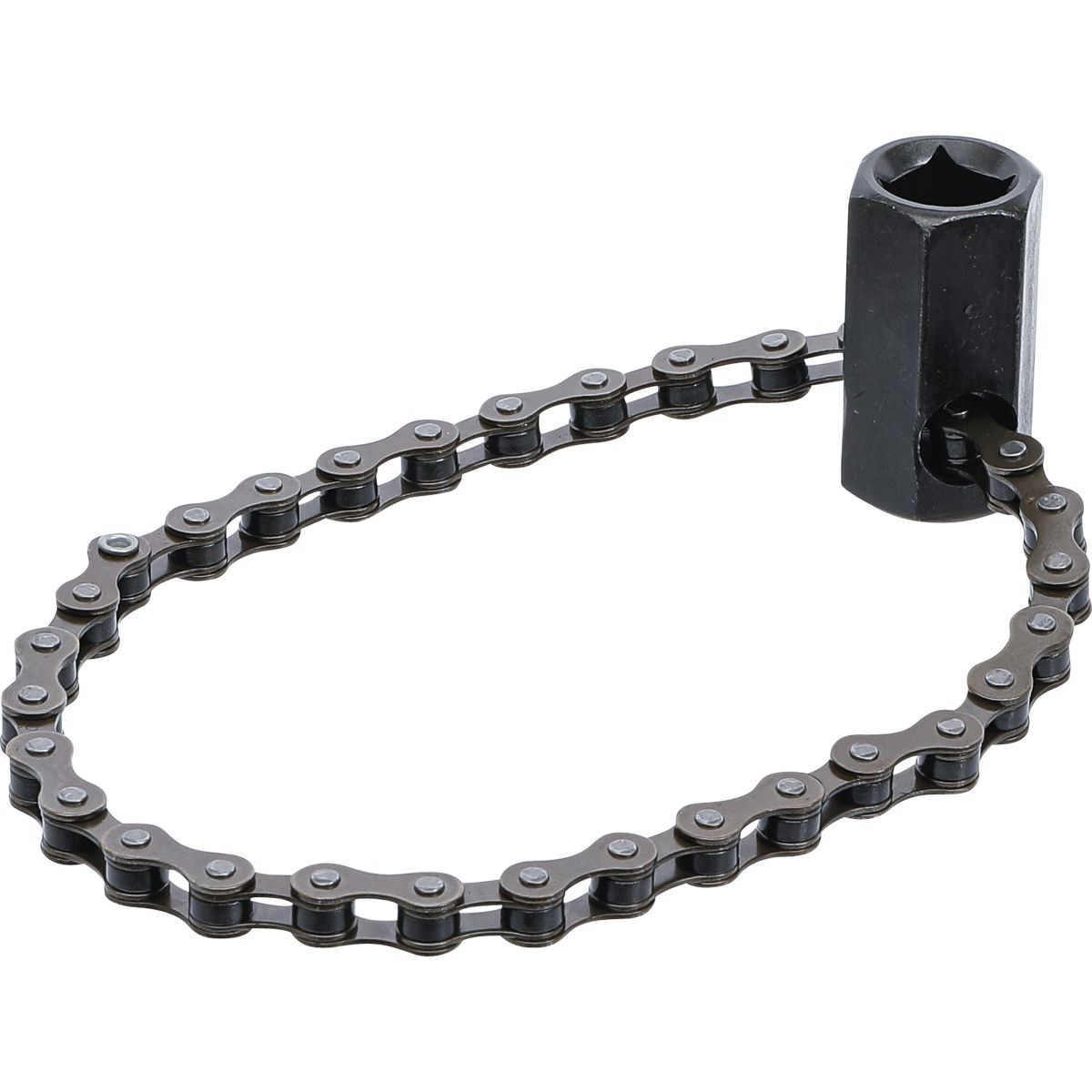 Llave de cadena para filtros de aceite universal | entrada 12,5 mm (1/2") | Ø 100 mm