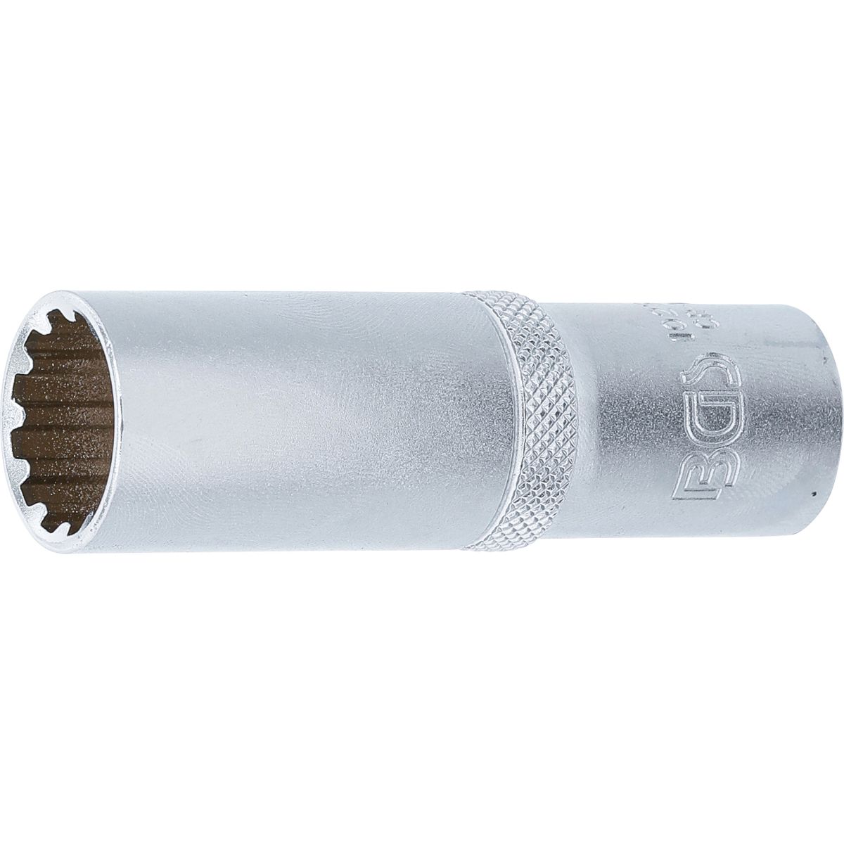 Steckschlüssel-Einsatz Gear Lock, tief | Antrieb Innenvierkant 12,5 mm (1/2") | SW 17 mm