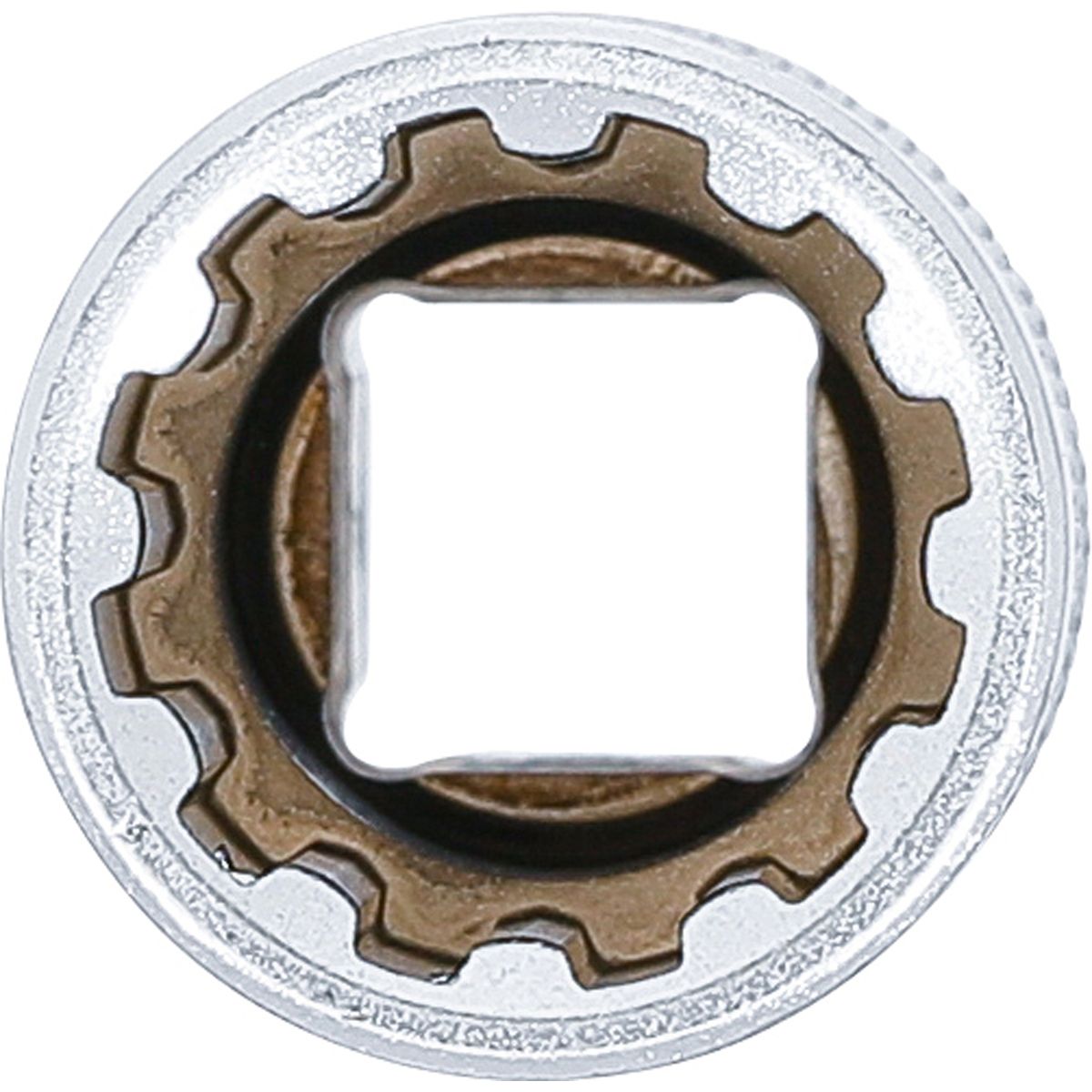 Steckschlüssel-Einsatz Gear Lock, tief | Antrieb Innenvierkant 10 mm (3/8") | SW 15 mm