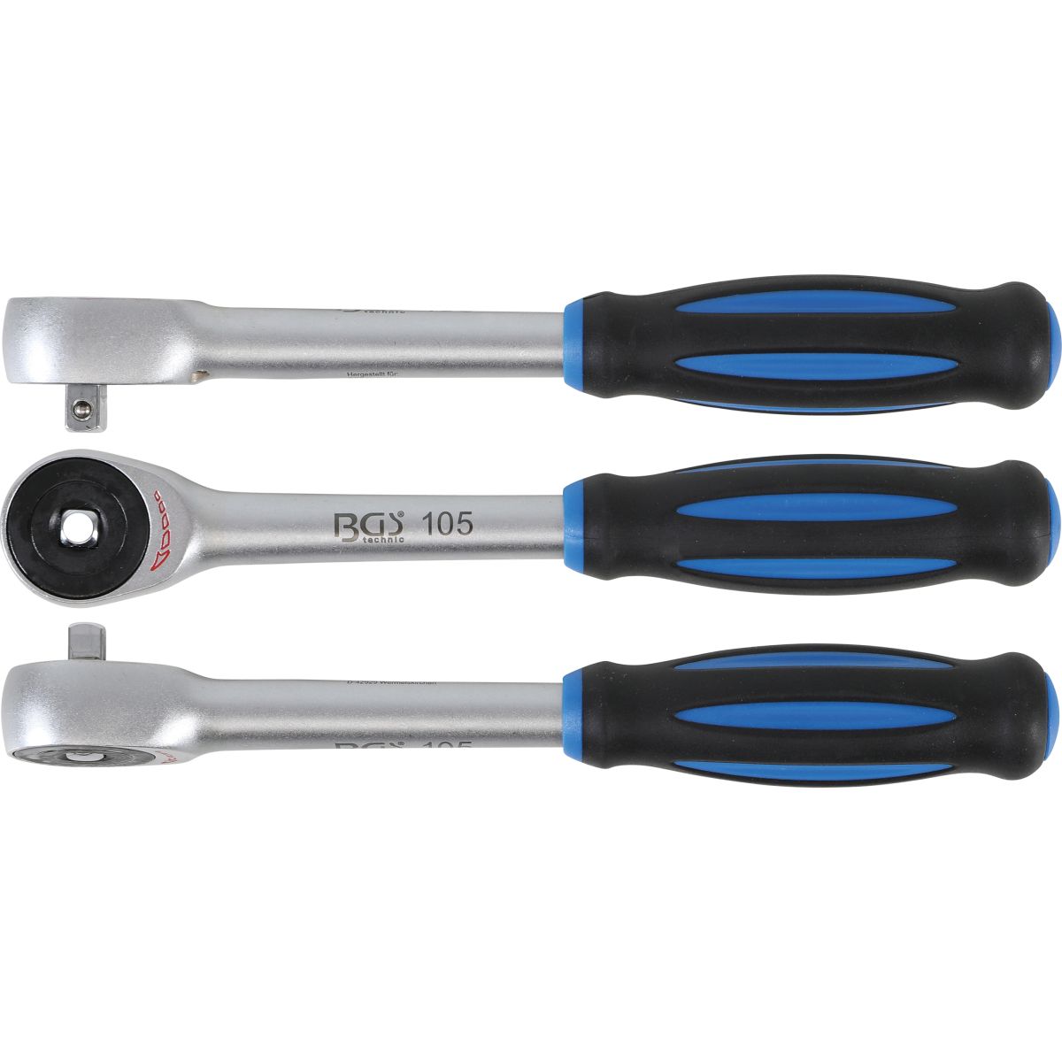 Reversible Ratchet with Spinner Handle | 6.3 mm (1/4")