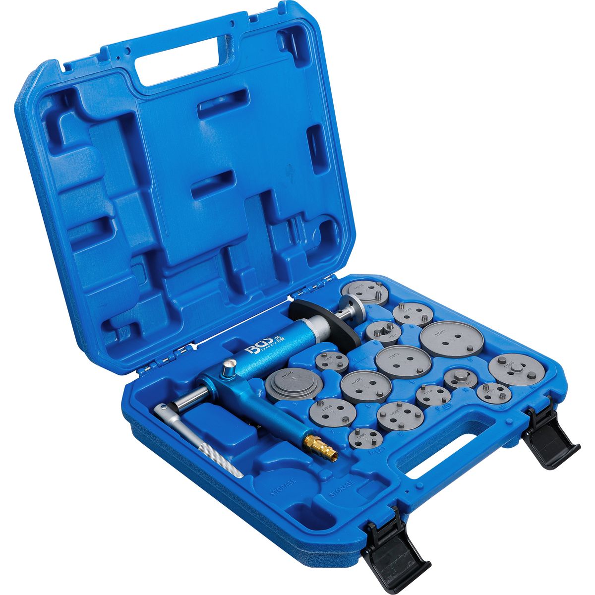 Brake Piston Reset Tool Set | pneumatic | 16 pcs.