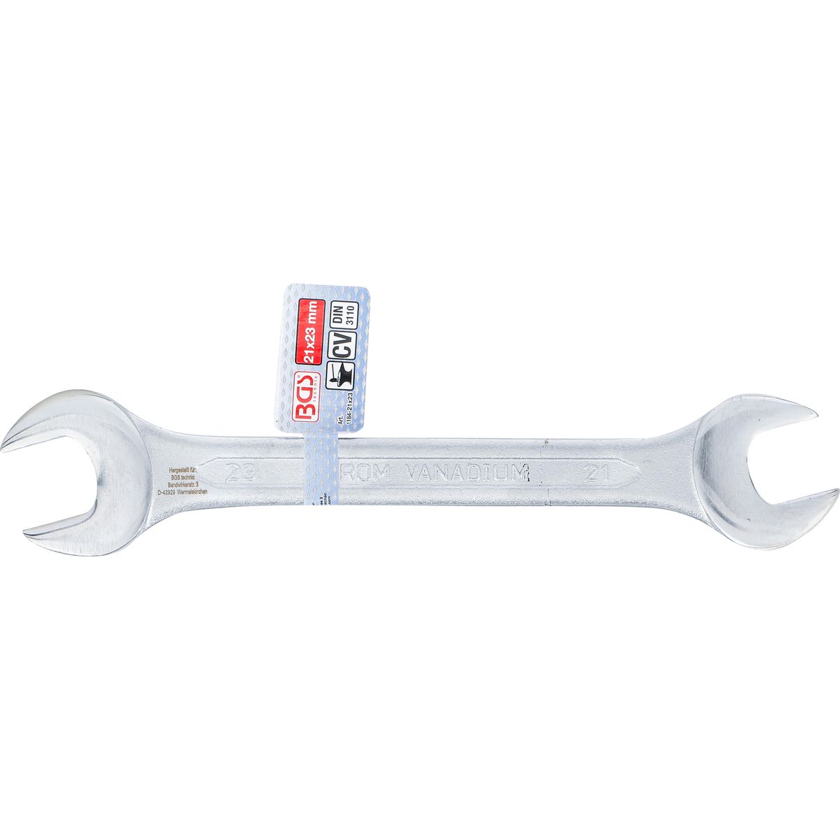 Double Open End Spanner | 21 x 23 mm
