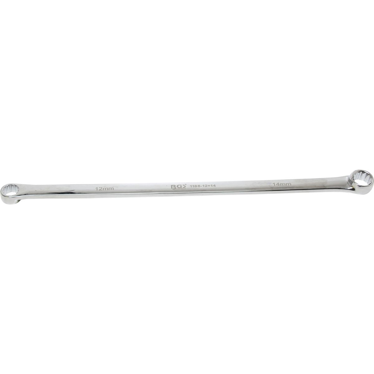 Double Ring Spanner | extra long | 12 x 14 mm