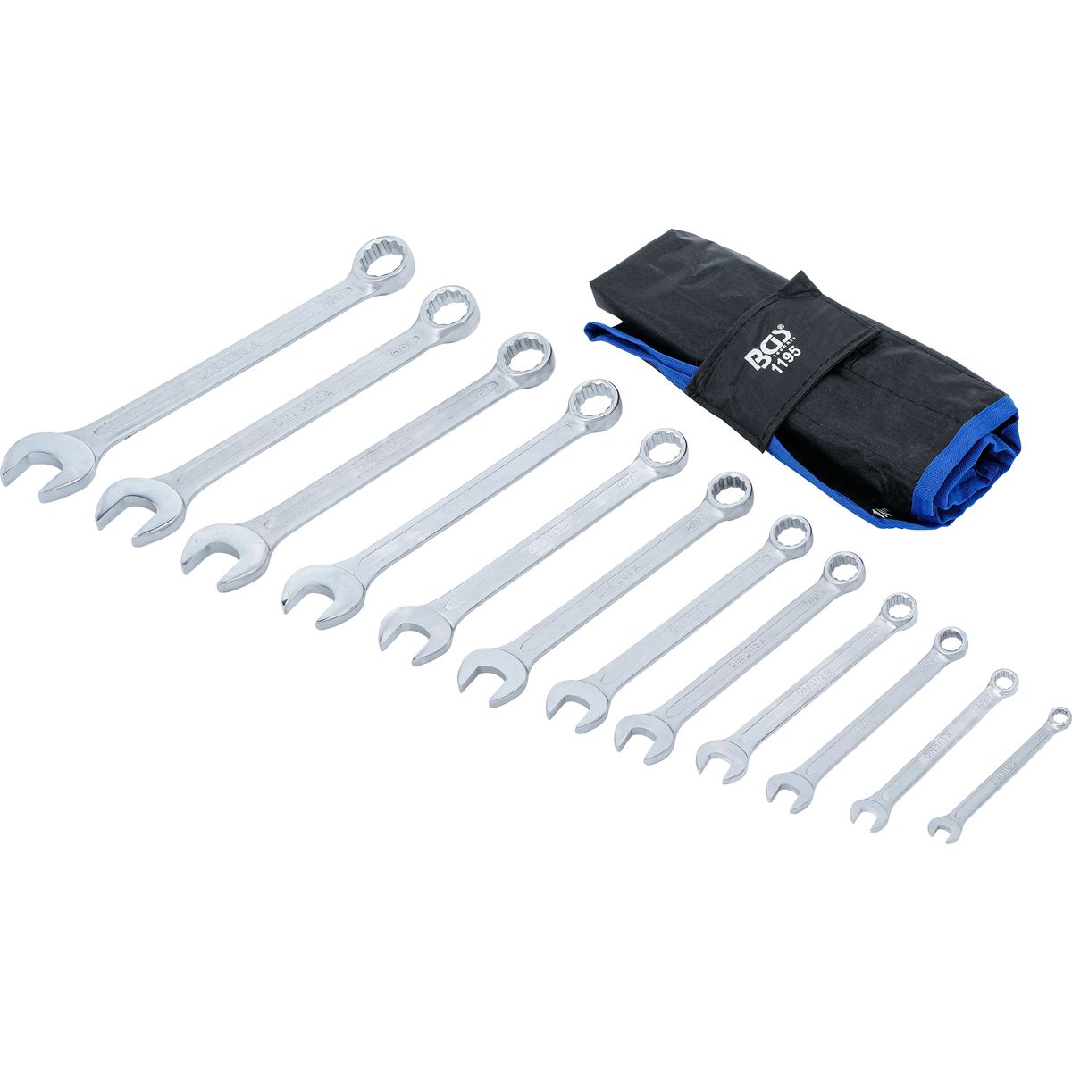 Combination Spanner Set | Inch Sizes | 1/4" - 15/16" | 12 pcs.