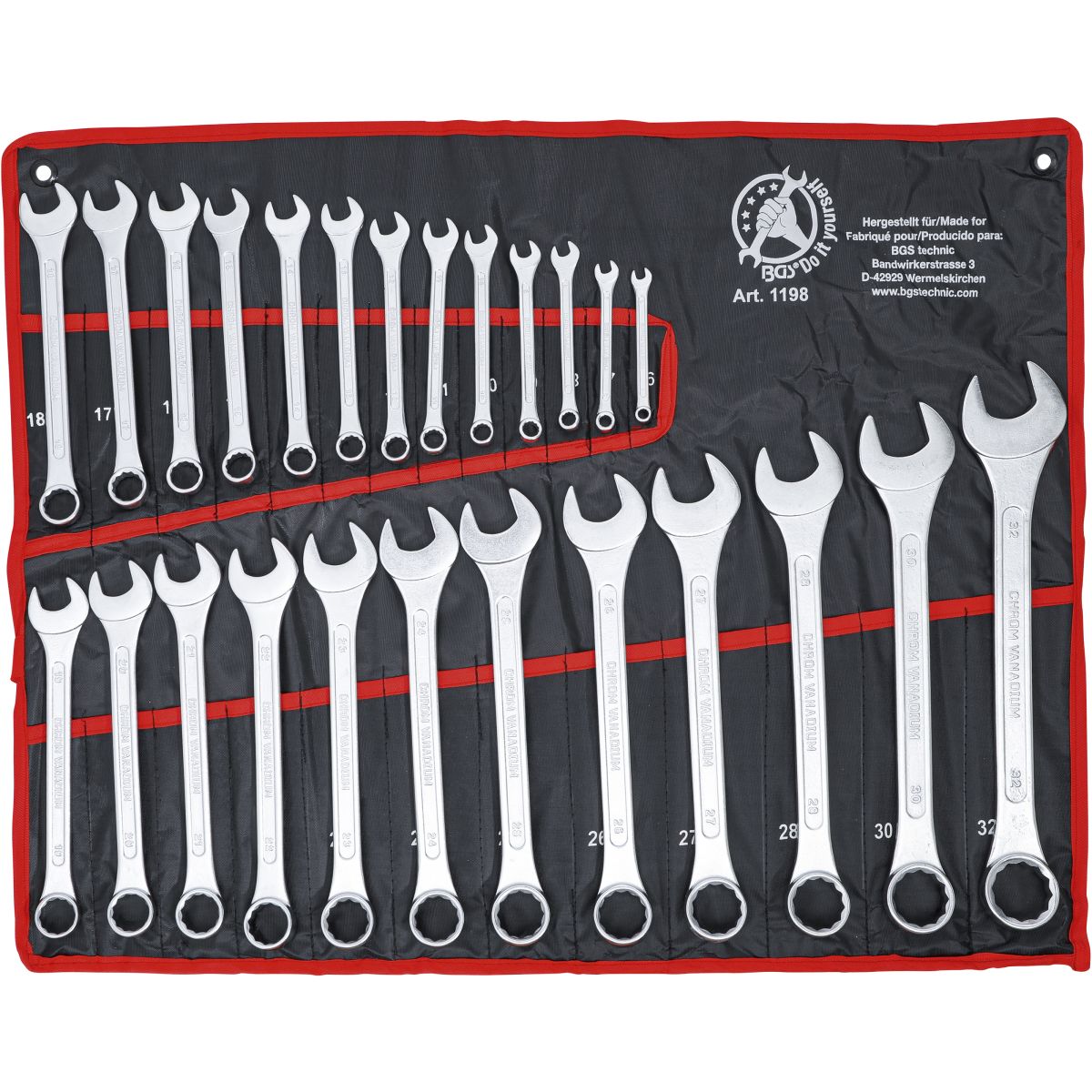 Combination Spanner Set | 6 - 32 mm | 25 pcs.