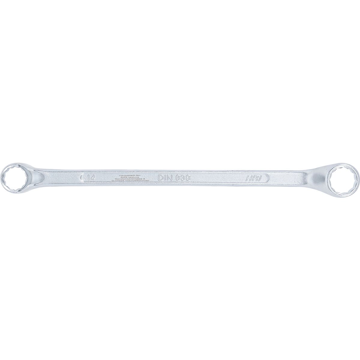 Double Ring Spanner, offset | 14 x 15 mm