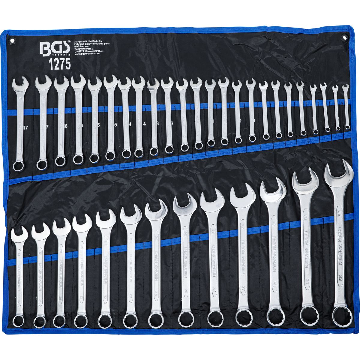 Combination Spanner Set | 6 - 32 mm | 37 pcs.