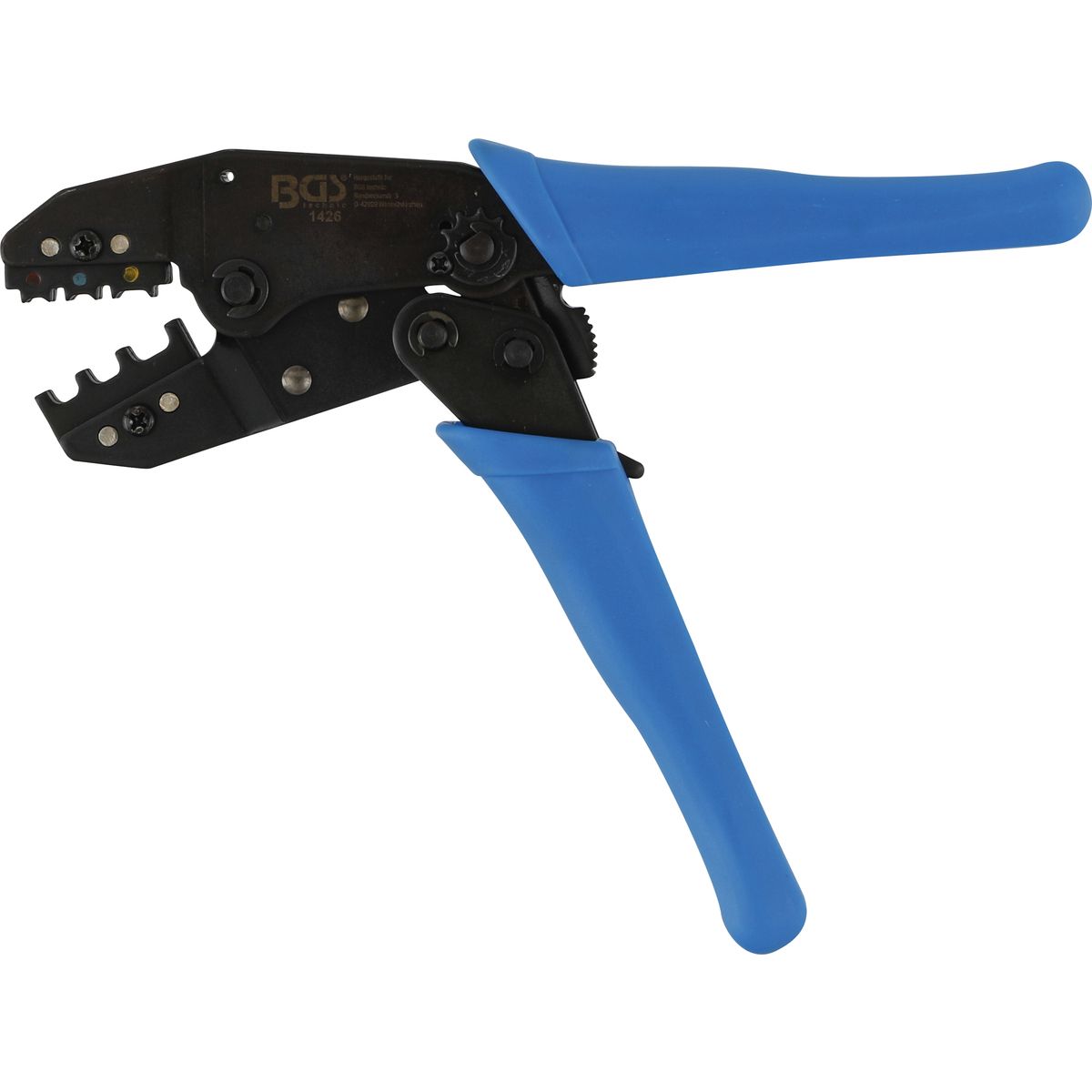 Ratchet Crimping Tool | for insulated Terminals 0.5 - 6 mm²