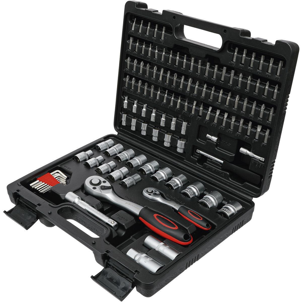 Socket Set Super Lock | 6.3 mm (1/4") / 12.5 mm (1/2") Drive | 115 pcs.