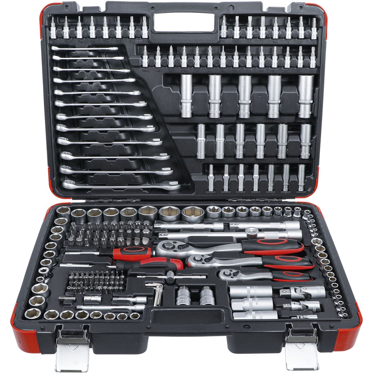 Socket Set | 6.3 mm (1/4") / 10 mm (3/8") / 12.5 mm (1/2") Drive | 216 pcs.