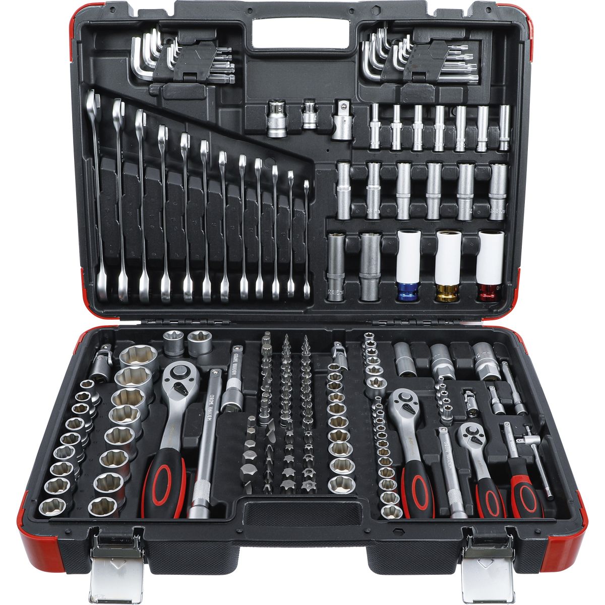 Socket Set | 6.3 mm (1/4") / 10 mm (3/8") / 12.5 mm (1/2") Drive | 176 pcs.